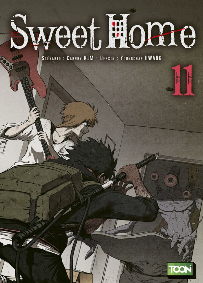 Couverture du livre « SWEET HOME T11 - VOL11 » de Kim/hwang, librairie Les Contes Infusés à Corte