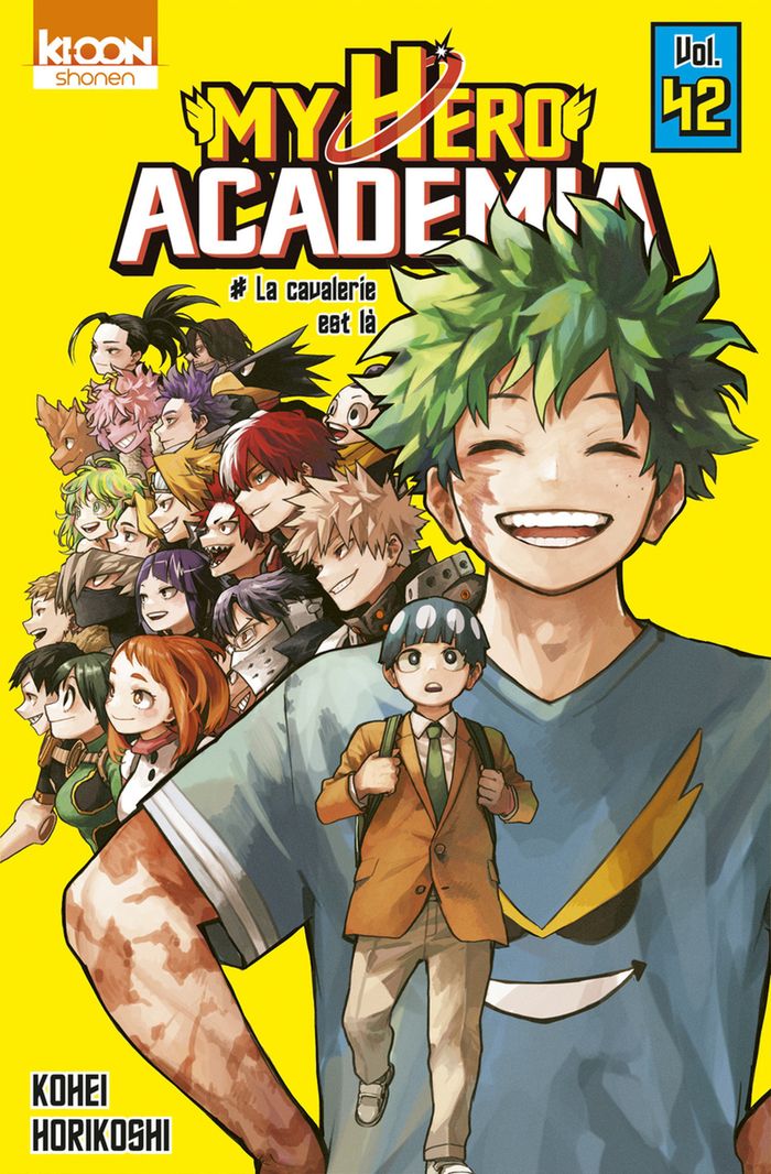 Couverture du livre « MY HERO ACADEMIA T42 - VOL42 » de Kohei Horikoshi, librairie Les Contes Infusés à Corte