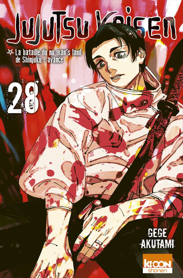 Couverture du livre « JUJUTSU KAISEN T28 - VOL28 » de Gege Akutami, librairie Les Contes Infusés à Corte
