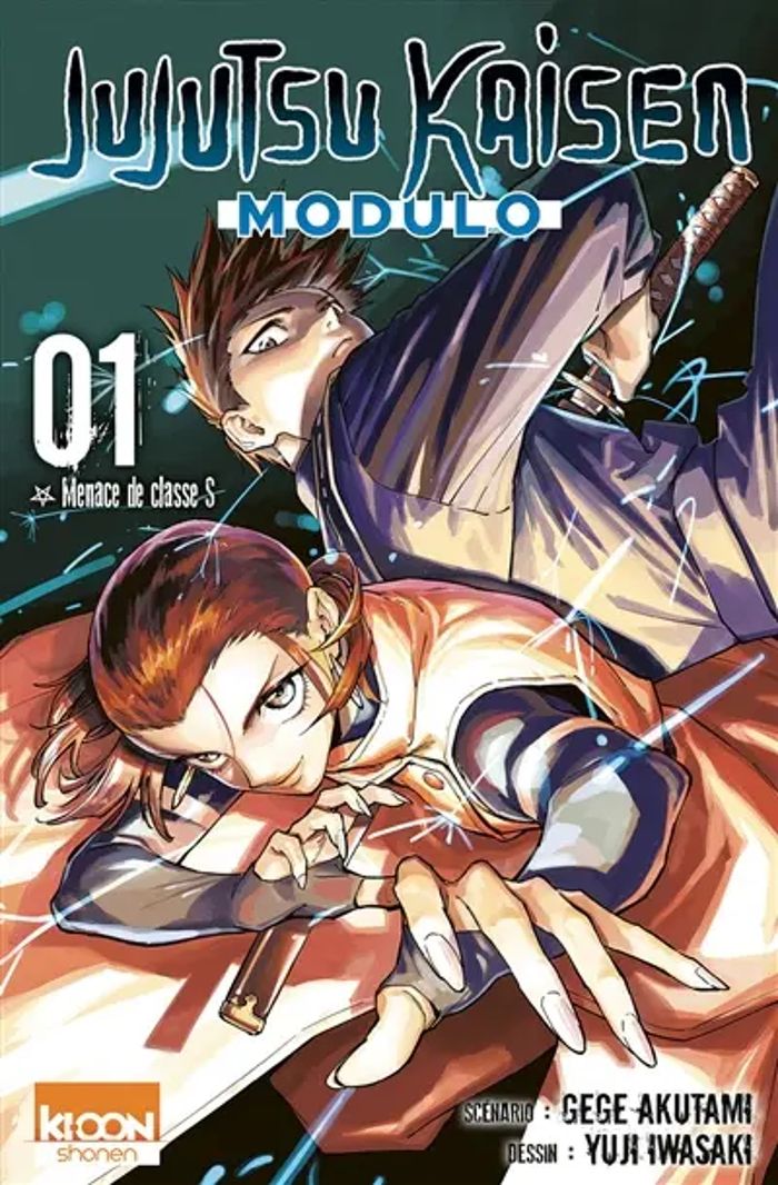 Couverture du livre « JUJUTSU KAISEN MODULO T01 », librairie Les Contes Infusés à Corte