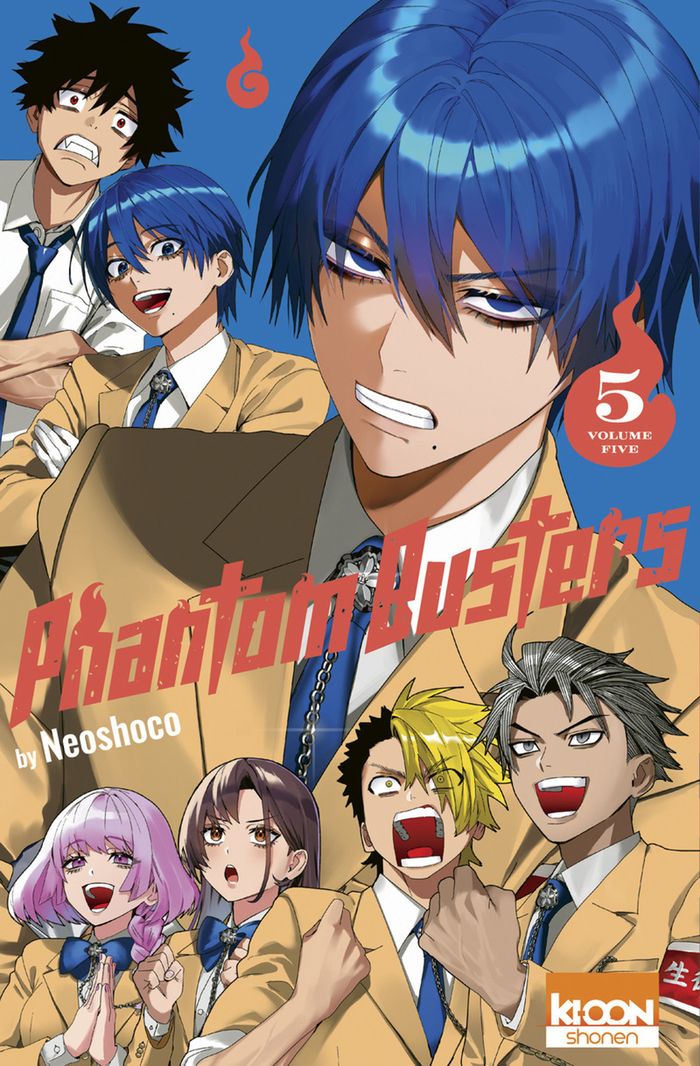 Couverture du livre « Phantom busters » de Neoshoco, librairie Les Contes Infusés à Corte