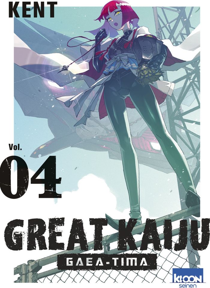 Couverture du livre « Great kaiju Gaea-Tima » de Kent, librairie Les Contes Infusés à Corte