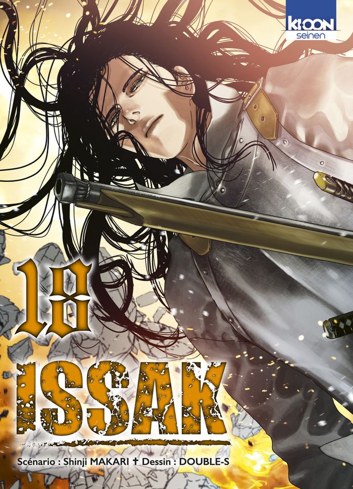 Couverture du livre « Issak » de Shinji Makari, librairie Les Contes Infusés à Corte