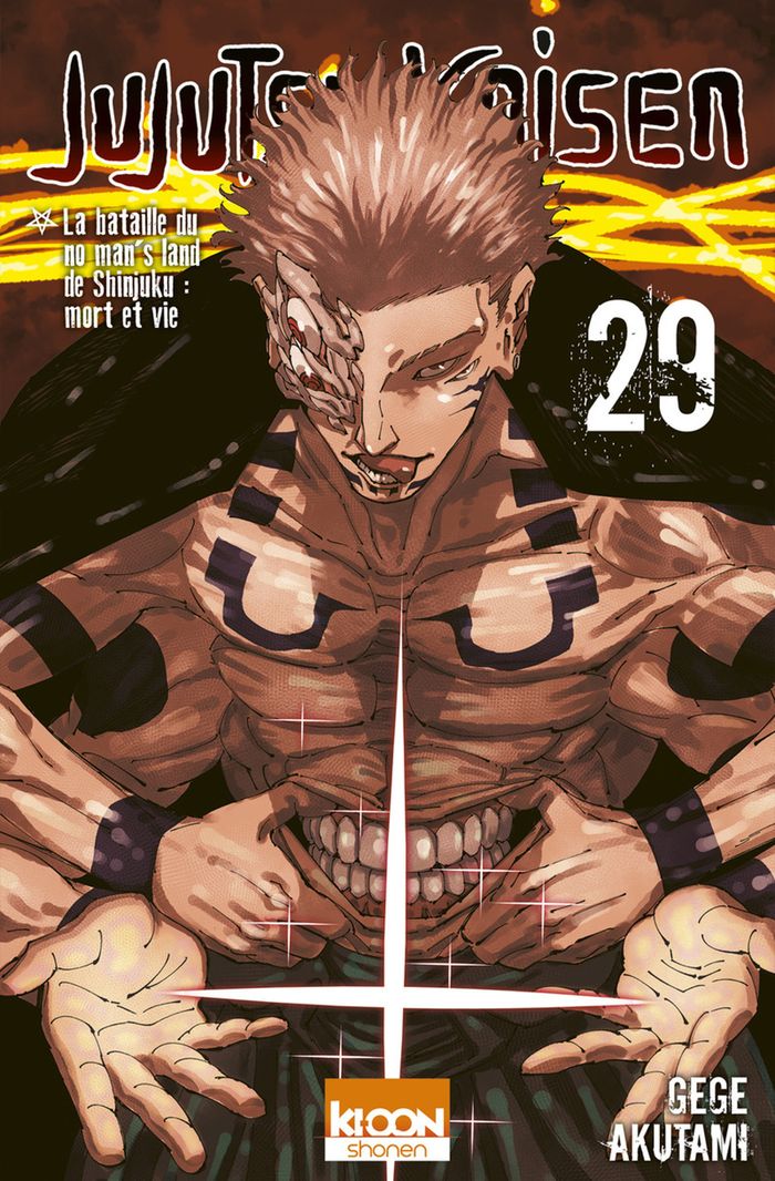 Couverture du livre « JUJUTSU KAISEN T29 - VOL29 » de Gege Akutami, librairie Les Contes Infusés à Corte