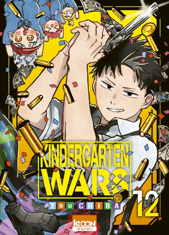 Couverture du livre « Kindergarten wars » de Yuu Chiba, librairie Les Contes Infusés à Corte