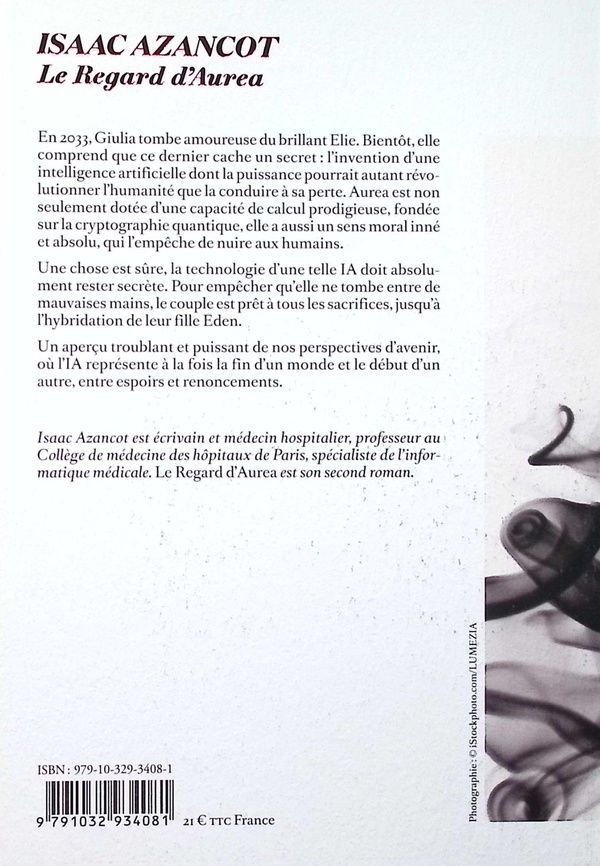 Quatrième de couverture de « Le regard d'Aurea »