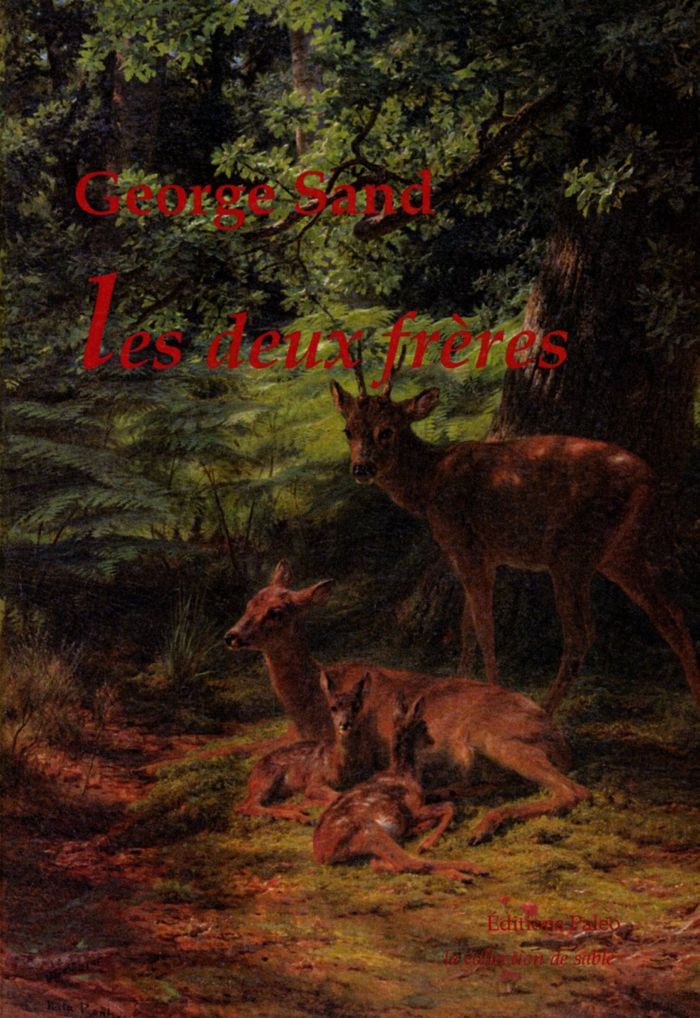 Couverture du livre « Les deux frères » de George Sand, librairie Les Contes Infusés à Corte