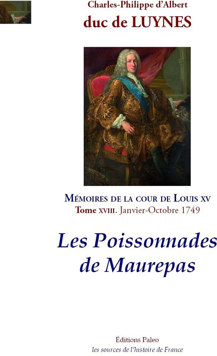 Couverture du livre « Mémoires sur la cour de Louis XV » de Charles-Philippe d' Albert, librairie Les Contes Infusés à Corte