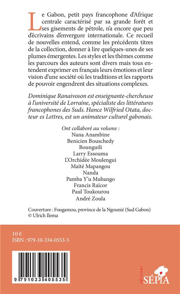 Quatrième de couverture de « CHRONIQUES DU GABON »