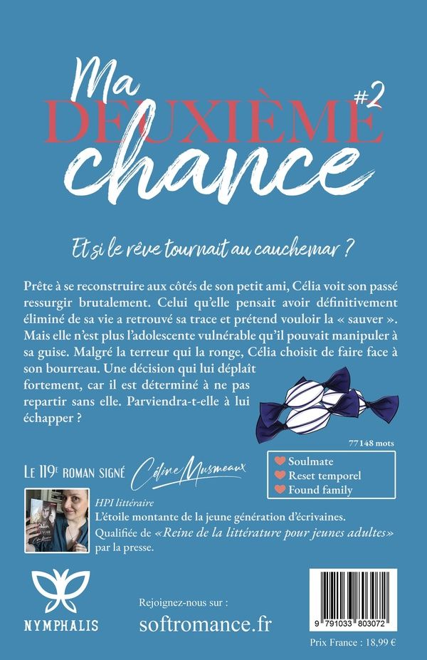 Quatrième de couverture de « Ma deuxième chance »