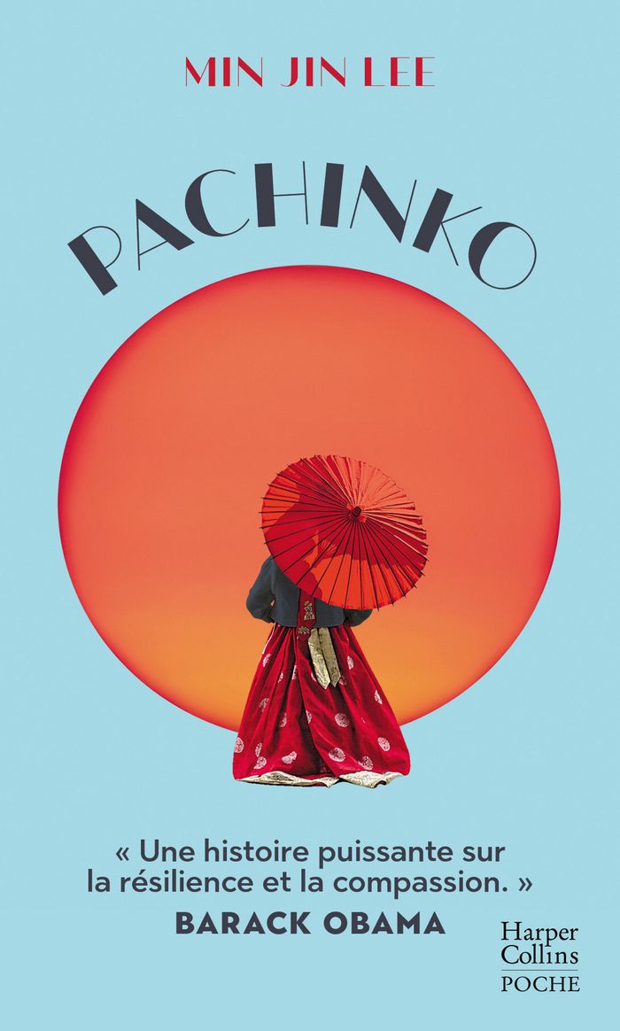 Couverture du livre « PACHINKO - LE 5EME MEILLEUR LIVRE DU XXIEME SIECLE SELON LE NY TIMES » de Lee Min Jin, librairie Les Contes Infusés à Corte