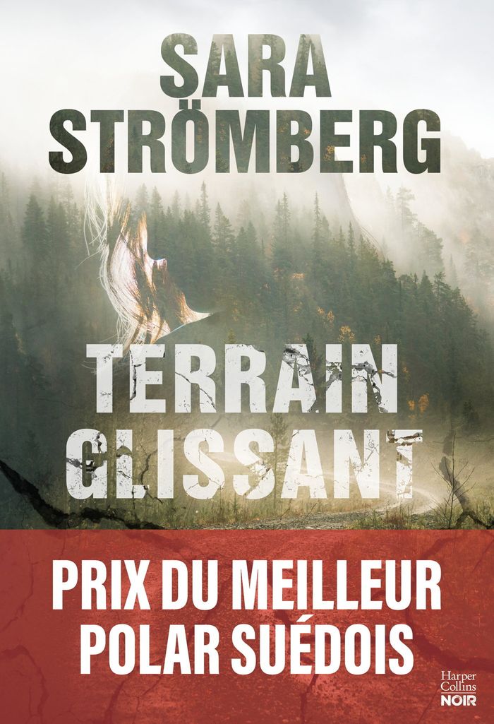 Couverture du livre « Terrain glissant » de Sara Strömberg, librairie Les Contes Infusés à Corte
