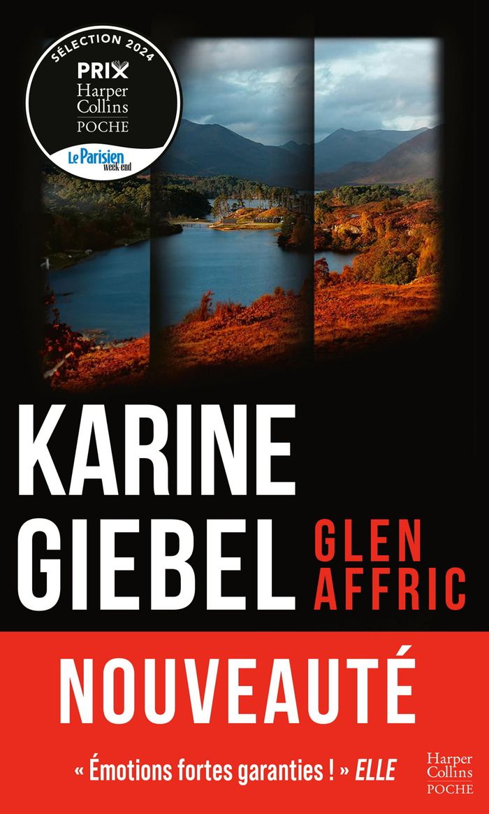 Couverture du livre « Glen Affric » de Karine Giebel, librairie Les Contes Infusés à Corte