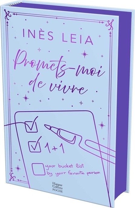 Couverture du livre « PROMETS-MOI DE VIVRE - COLLECTOR - LE ROMAN CULTE EN EDITION COLLECTOR » de Ines Leia, librairie Les Contes Infusés à Corte