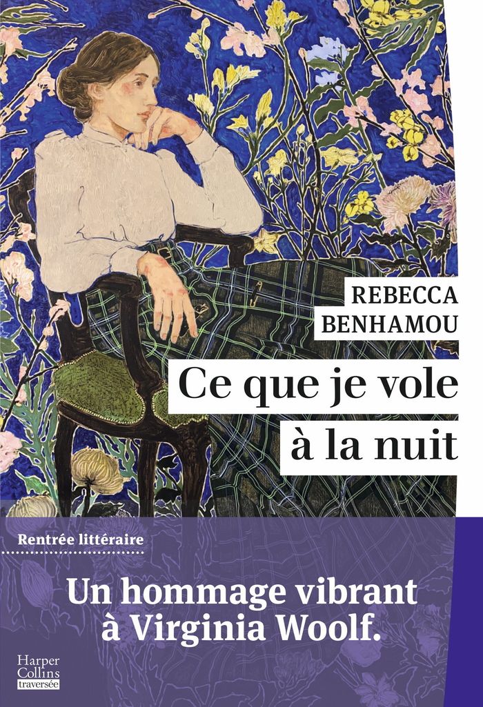 Couverture du livre « Ce que je vole à la nuit » de Rebecca Benhamou, librairie Les Contes Infusés à Corte