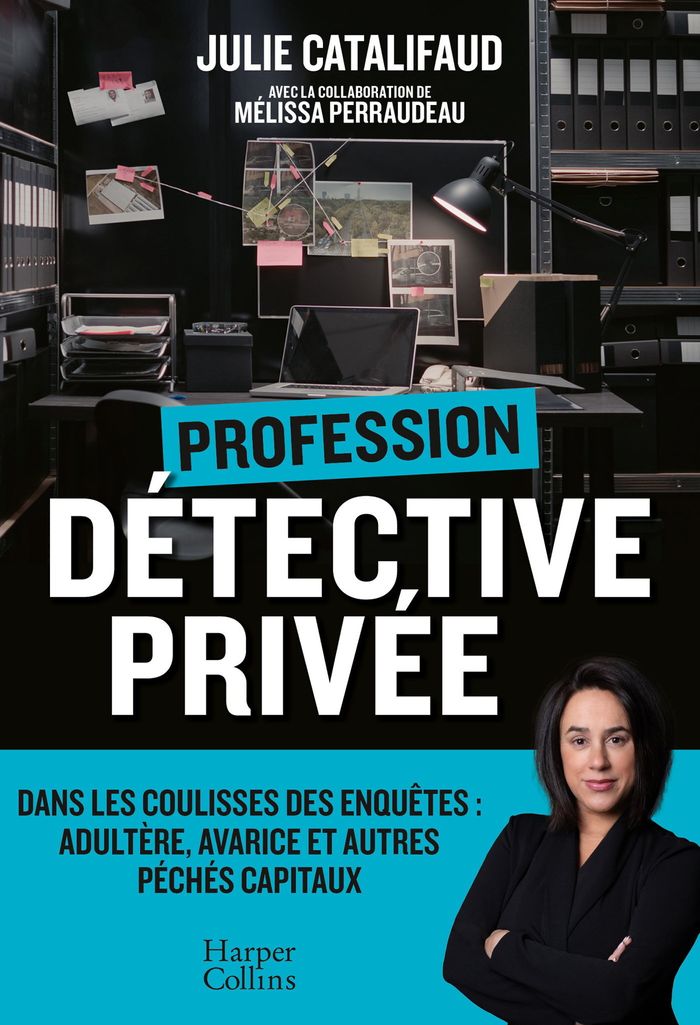 Couverture du livre « Profession Détective privée » de Julie Catalifaud, librairie Les Contes Infusés à Corte