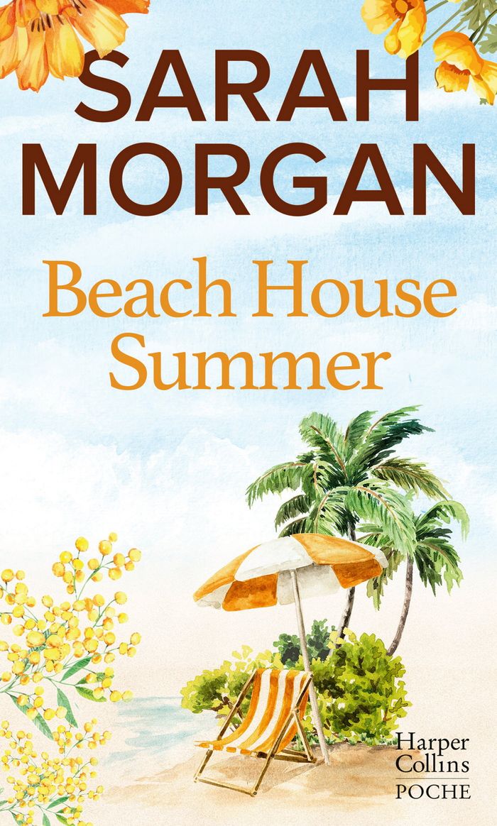 Couverture du livre « Beach house summer » de Sarah Morgan, librairie Les Contes Infusés à Corte