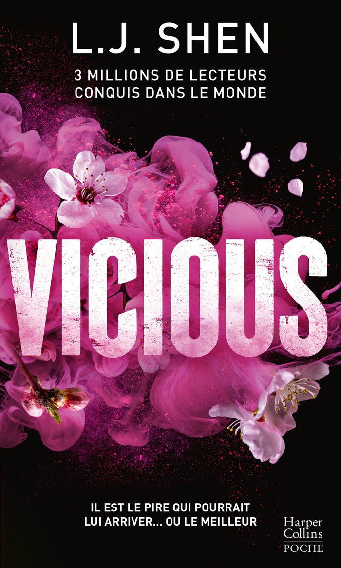 Couverture du livre « Vicious » de L. J. Shen, librairie Les Contes Infusés à Corte