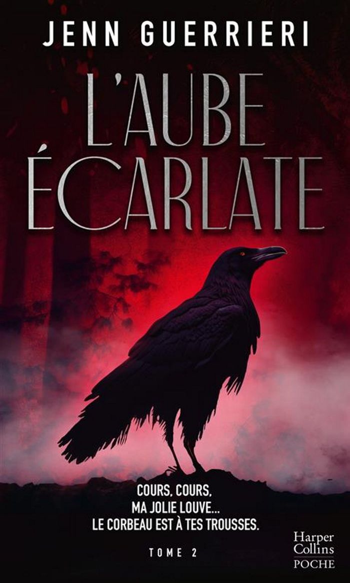 Couverture du livre « L'aube écarlate » de Jenn Guerrieri, librairie Les Contes Infusés à Corte
