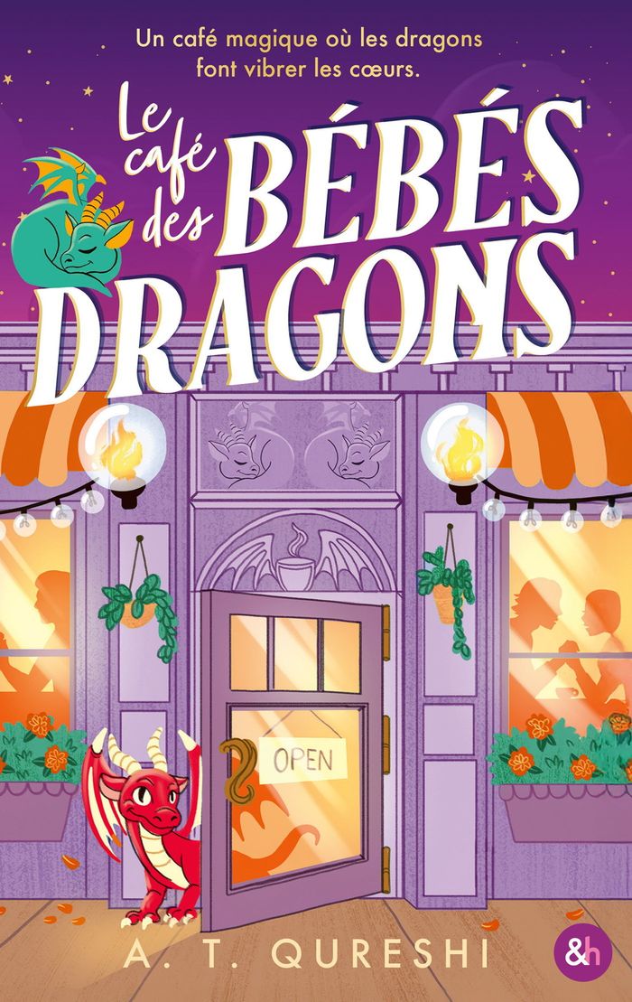 Couverture du livre « STARSHINE VALLEY - T01 - LE CAFE DES BEBES DRAGONS - UNE COZY ROMANCE IDEALE POUR LES FANS DE LAURIE », librairie Les Contes Infusés à Corte