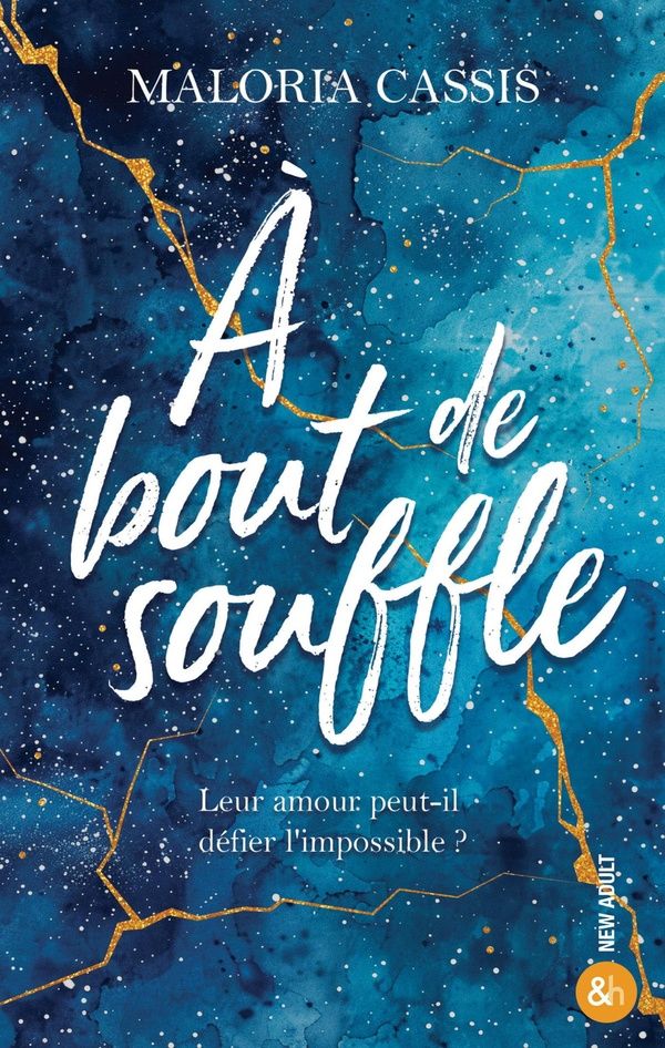 Couverture du livre « À bout de souffle : roman » de Maloria Cassis, librairie Les Contes Infusés à Corte
