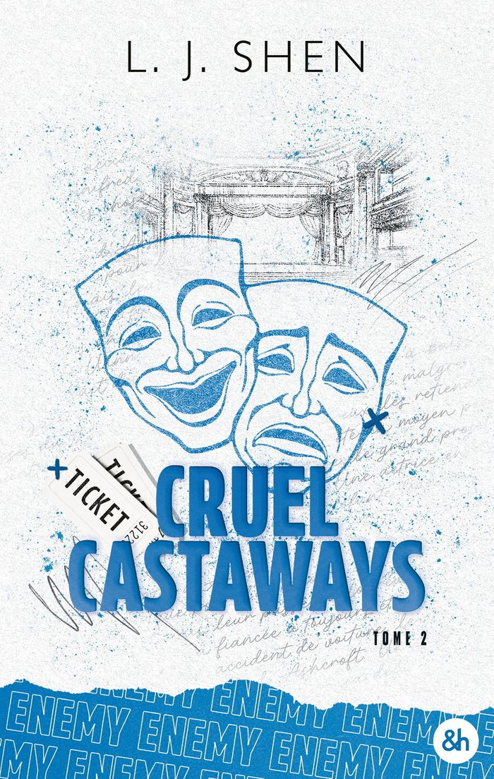 Couverture du livre « Cruel Castaways » de L. J. Shen, librairie Les Contes Infusés à Corte