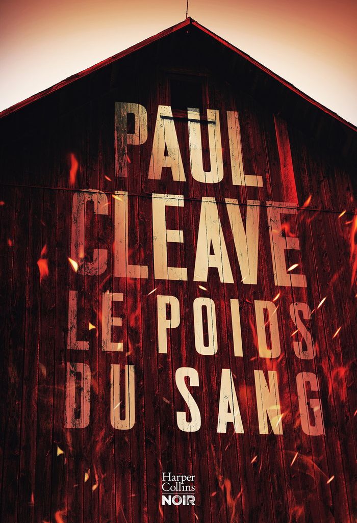 Couverture du livre « Le poids du sang » de Paul Cleave, librairie Les Contes Infusés à Corte