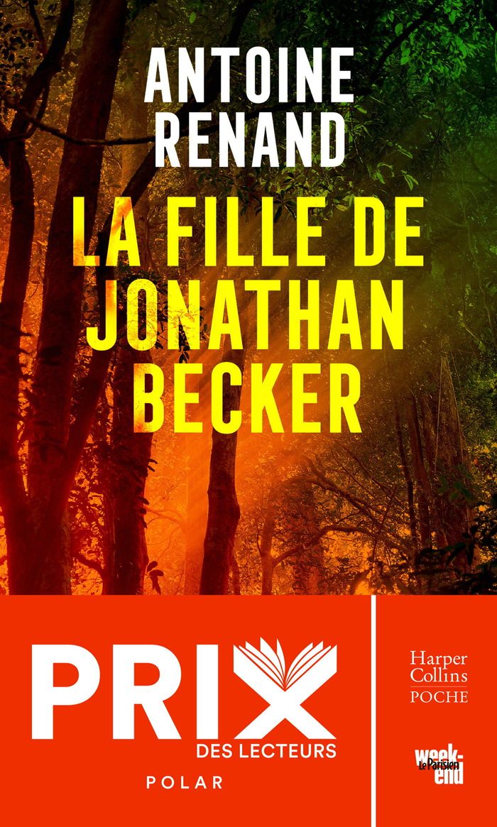 Couverture du livre « La fille de Jonathan Becker » de Antoine Renand, librairie Les Contes Infusés à Corte