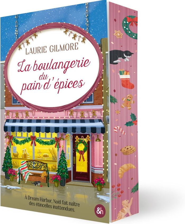 Couverture du livre « DREAM HARBOR - T05 - LA BOULANGERIE DU PAIN D'EPICES - UNE COSY ROMANCE ENEMIES TO LOVERS, PAR L'AUT », librairie Les Contes Infusés à Corte