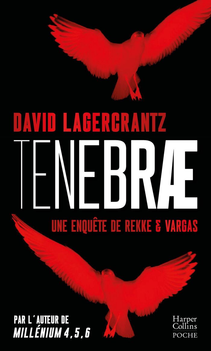 Couverture du livre « TENEBRAE » de David Lagercrantz, librairie Les Contes Infusés à Corte