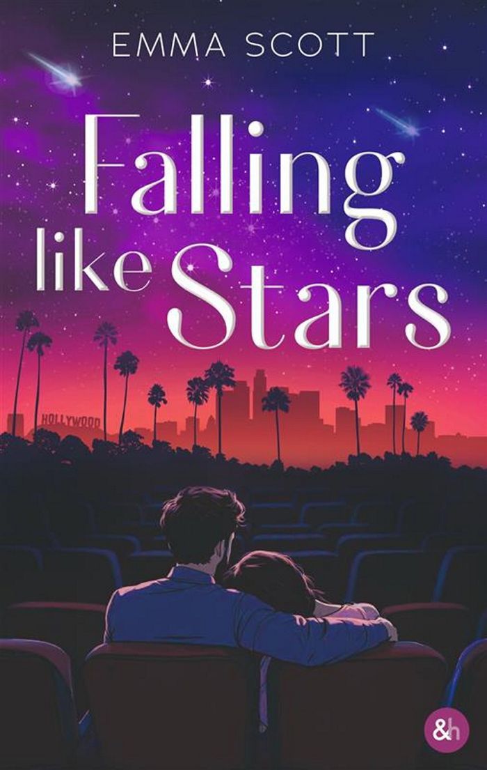 Couverture du livre « FALLING LIKE STARS - DEUX AMES BLESSEES, UNE SECONDE CHANCE POUR AIMER. », librairie Les Contes Infusés à Corte