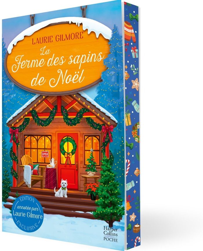 Couverture du livre « DREAM HARBOR - T03 - LA FERME DES SAPINS DE NOEL - UNE COSY ROMANCE DE NOEL GRUMPY SUNSHINE A DREAM », librairie Les Contes Infusés à Corte
