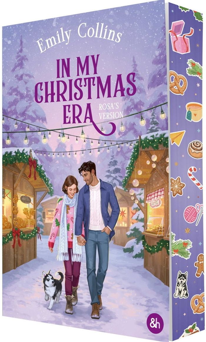 Couverture du livre « LES BAROUDEUSES - T02 - IN MY CHRISTMAS ERA - UNE COUVERTURE OLFACTIVE INEDITE PARFUM CANNELLE ! » de Emily Collins, librairie Les Contes Infusés à Corte