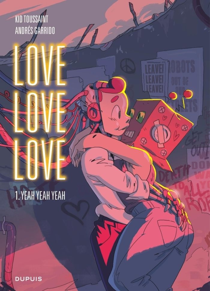 Couverture du livre « Yeah, yeah, yeah » de Kid Toussaint, librairie Les Contes Infusés à Corte
