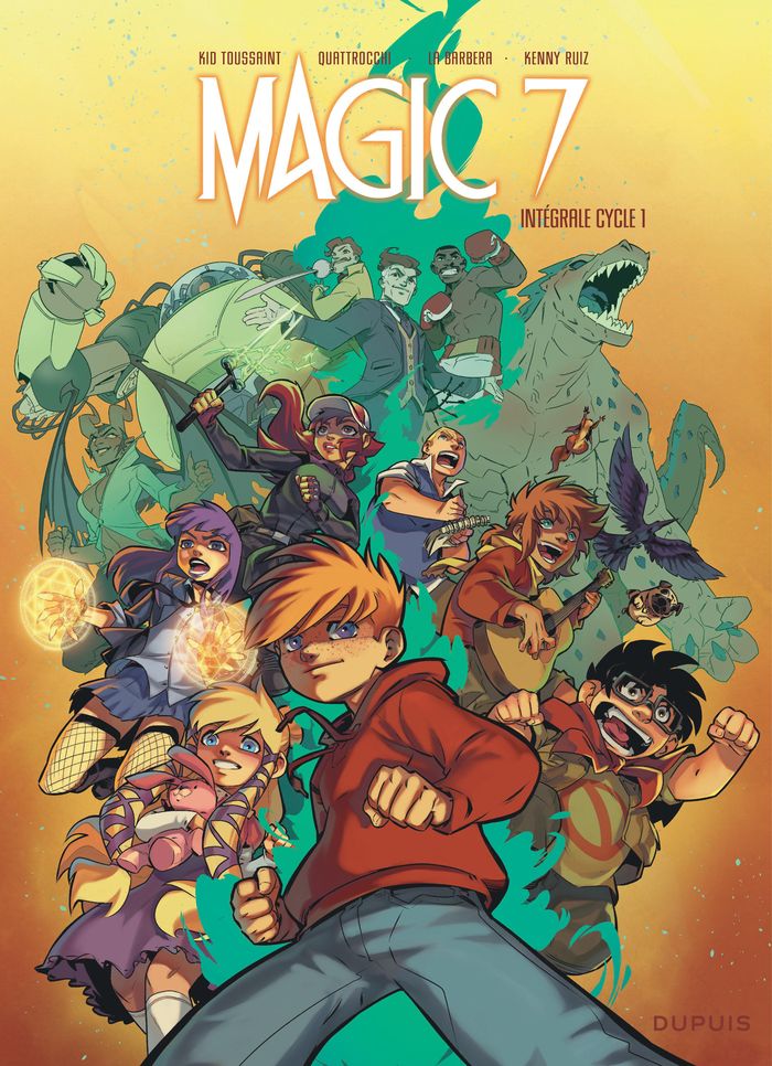 Couverture du livre « Magic 7 : intégrale », librairie Les Contes Infusés à Corte