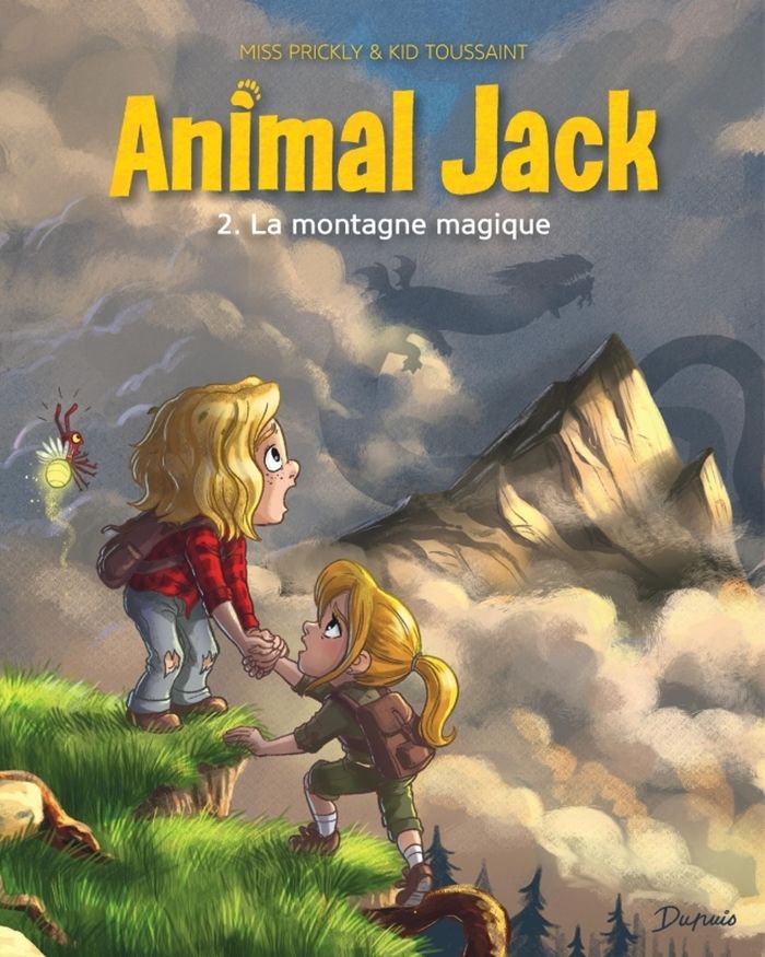 Couverture du livre « La montagne magique » de Kid Toussaint, librairie Les Contes Infusés à Corte