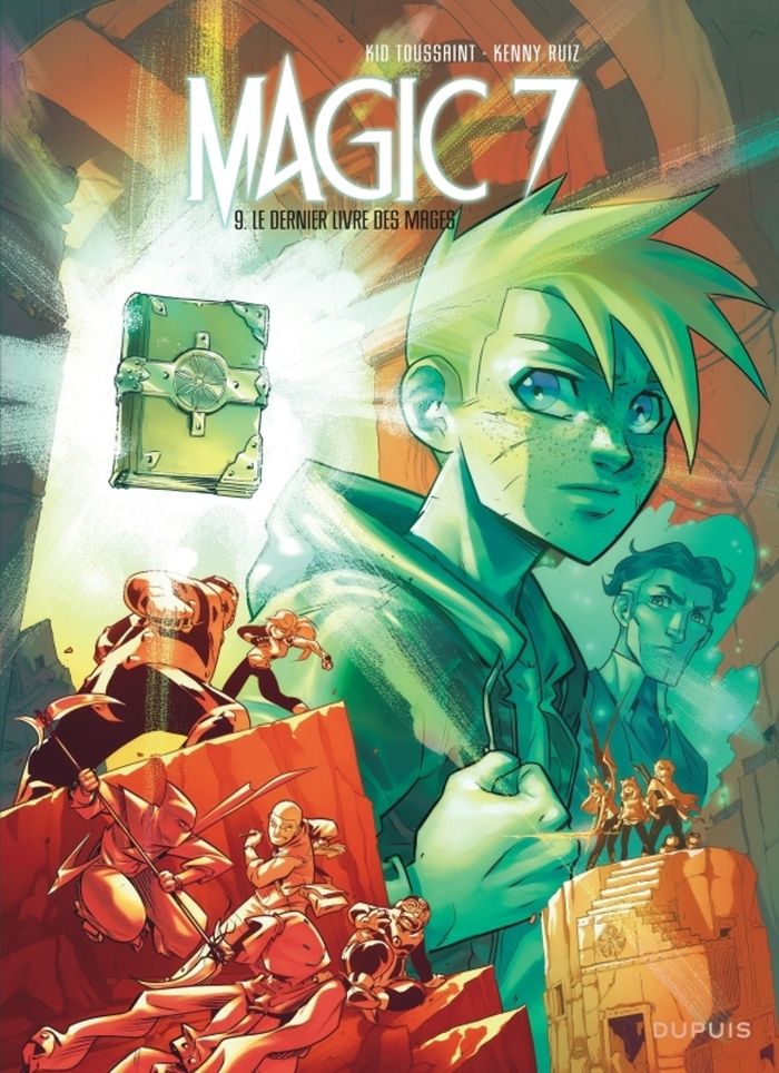 Couverture du livre « Le dernier livre des mages » de Kid Toussaint, librairie Les Contes Infusés à Corte