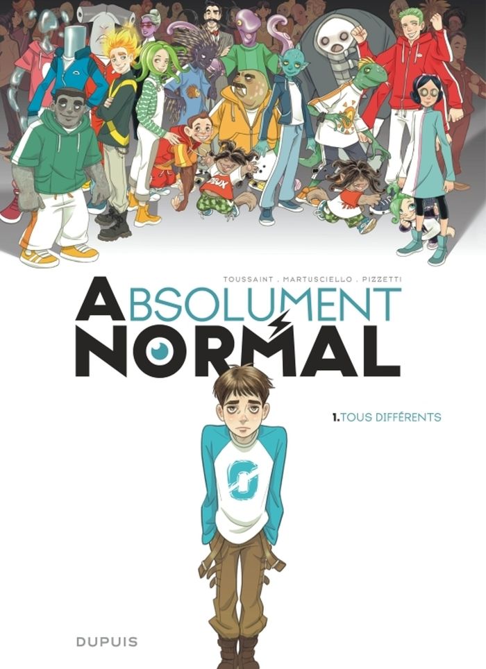 Couverture du livre « Tous différents » de Kid Toussaint, librairie Les Contes Infusés à Corte