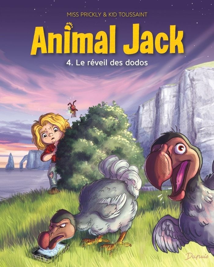 Couverture du livre « Le réveil des dodos » de Kid Toussaint, librairie Les Contes Infusés à Corte