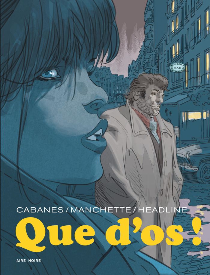 Couverture du livre « Que d'os ! » de Max Cabanes, librairie Les Contes Infusés à Corte