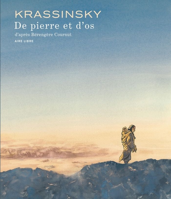 Couverture du livre « De pierre et d'os » de Jean-Paul Krassinsky, librairie Les Contes Infusés à Corte