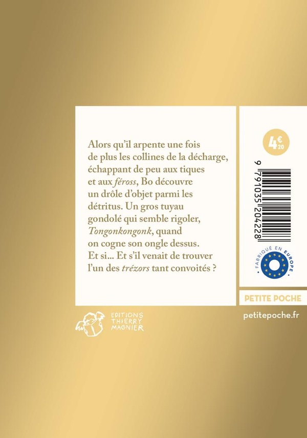Quatrième de couverture de « Le trésor »