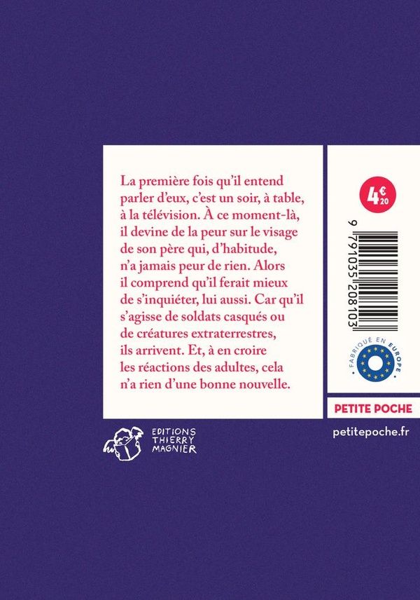 Quatrième de couverture de « Ils arrivent : roman »