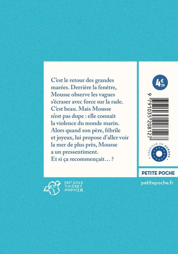 Quatrième de couverture de « Les grandes marées : roman »