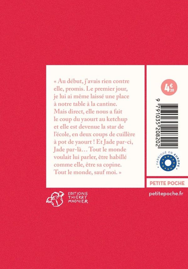 Quatrième de couverture de « Le yaourt au ketchup : roman »