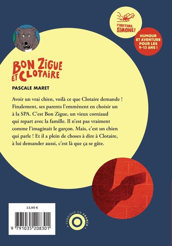 Quatrième de couverture de « Bon Zigue et Clotaire »