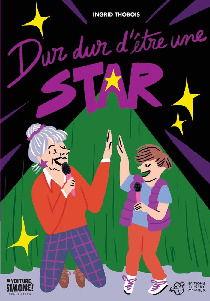 Couverture du livre « Dur dur d'être une star » de Ingrid Thobois, librairie Les Contes Infusés à Corte