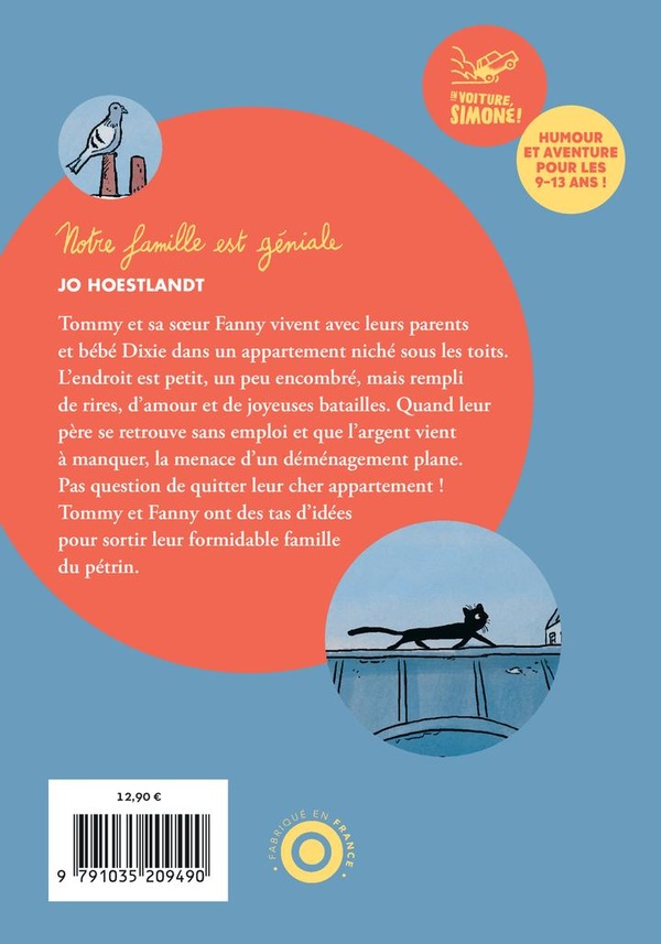 Quatrième de couverture de « Notre famille est géniale »