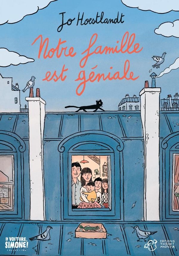 Couverture du livre « Notre famille est géniale », librairie Les Contes Infusés à Corte