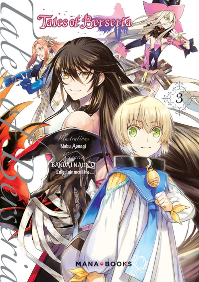 Couverture du livre « TALES OF BERSERIA T03 - VOL03 » de Nobu Aonagi, librairie Les Contes Infusés à Corte